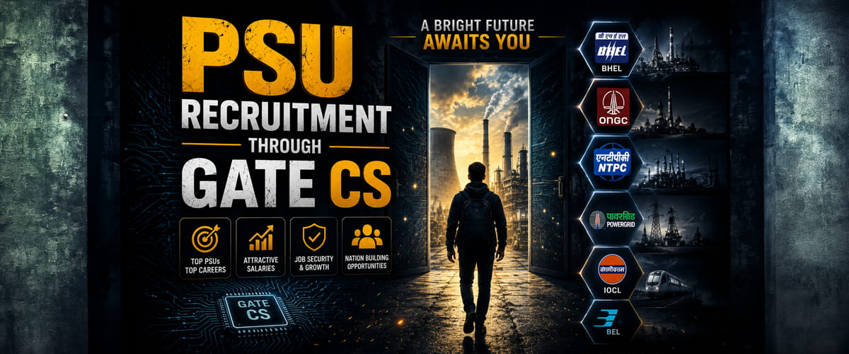 PSU Recruitment Through GATE CS: A Complete Guide