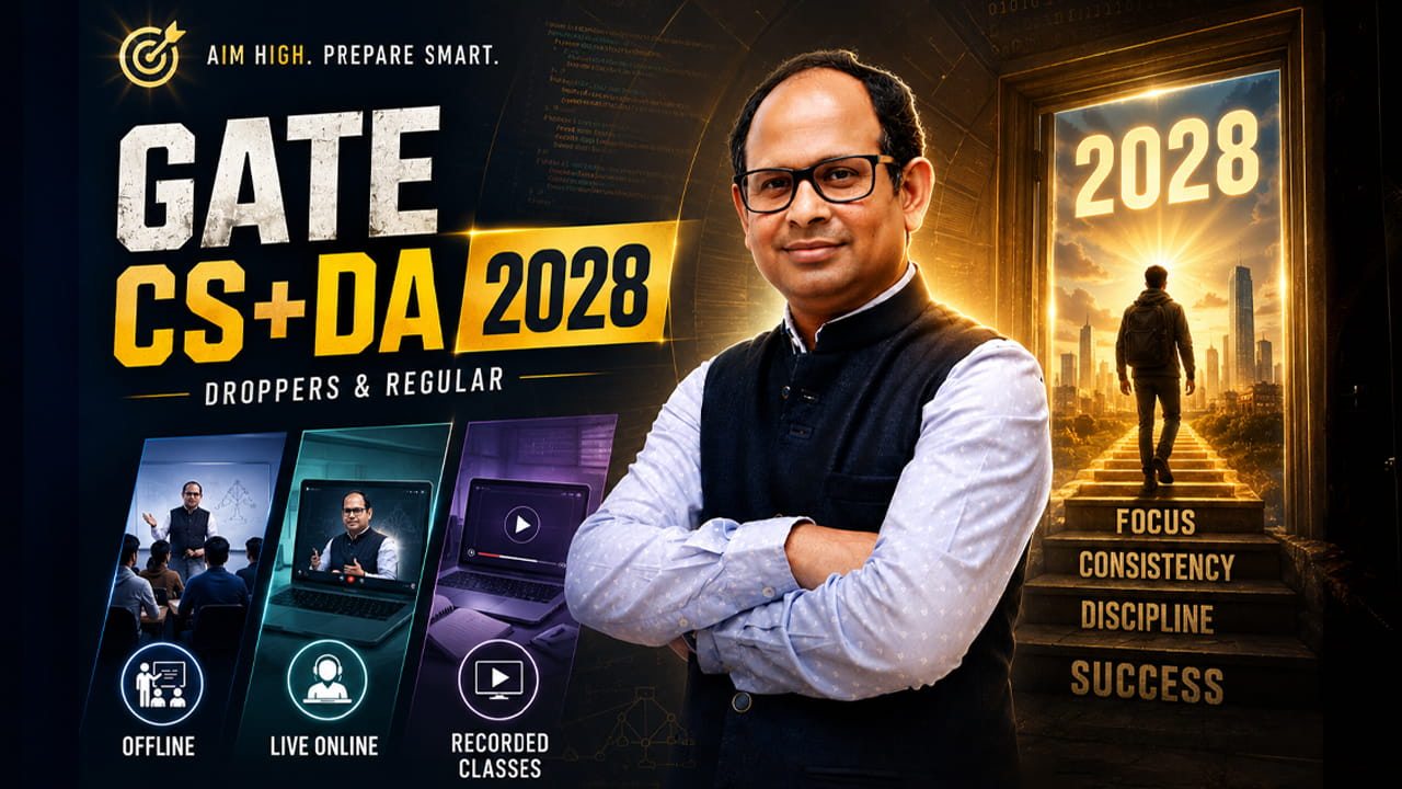 GATE CS+DA 2028 — Regular Batch