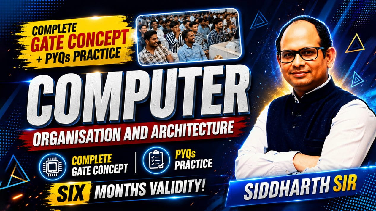 Computer Organization — GATE CS / IT