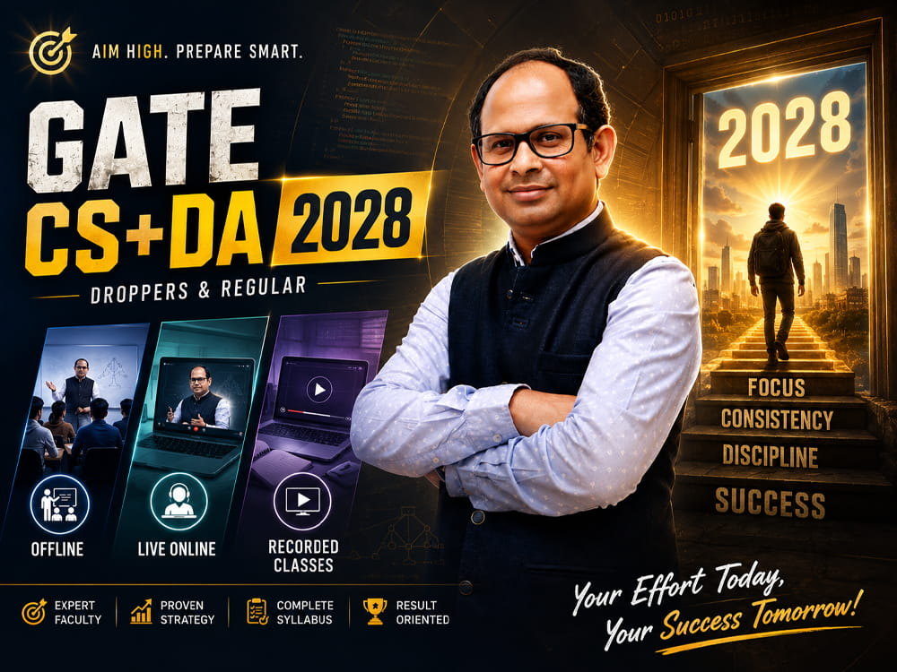 GATE CS+DA 2028 — Regular Batch