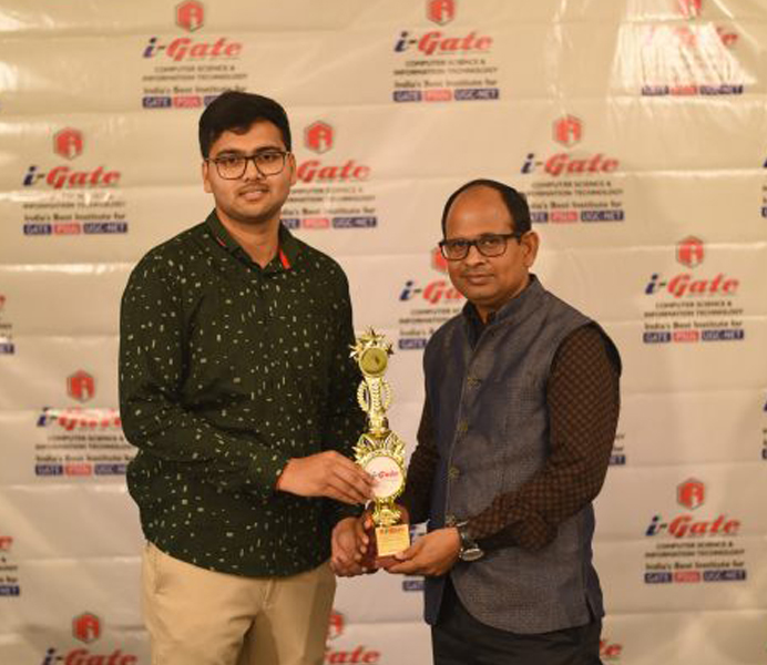 Rank Holders & Toppers — i-Gate Bhilai gallery photo