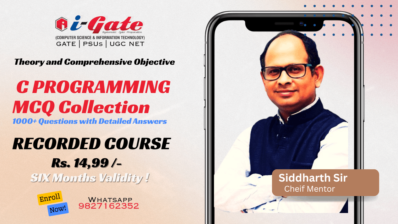 GATE CS / Campus Prep — C Programming (Problem Solving & Logic)