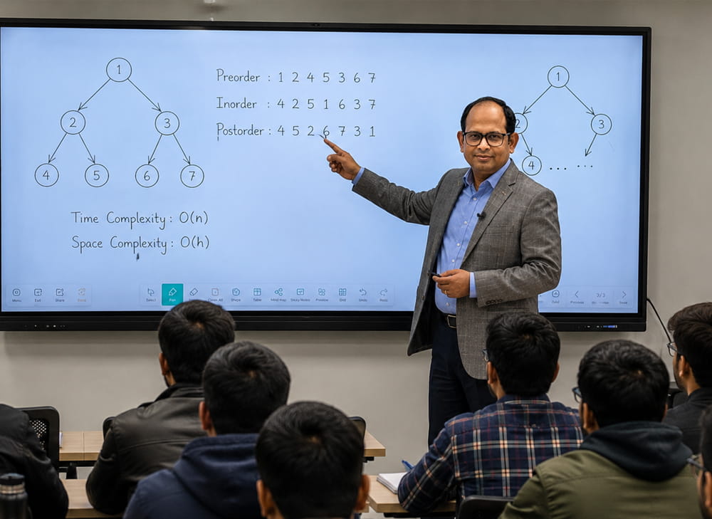 Built as a focused CS-only coaching institute.